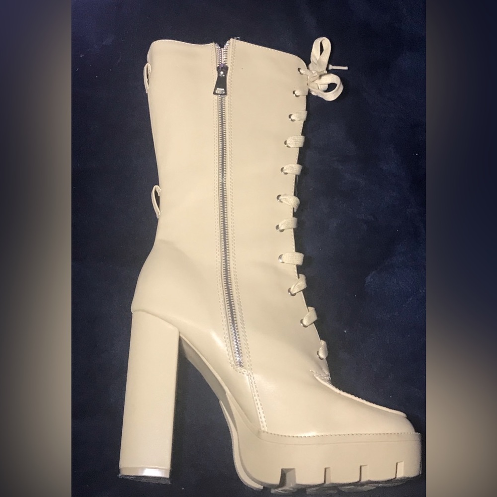 Fashion Nova boots, size 10
